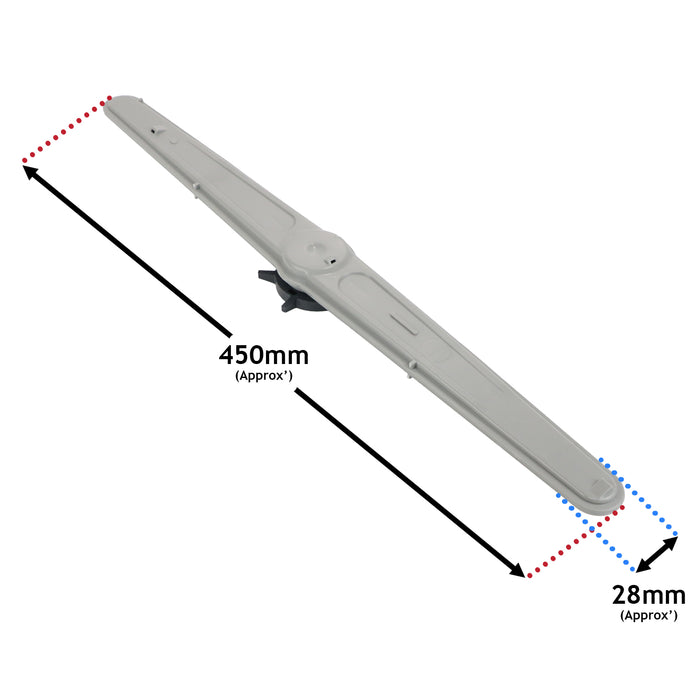 Dishwasher Upper Spray Arm Rotor Jet Sprayer For Blomberg LDFN2240W LDFN2240B LDVN2284