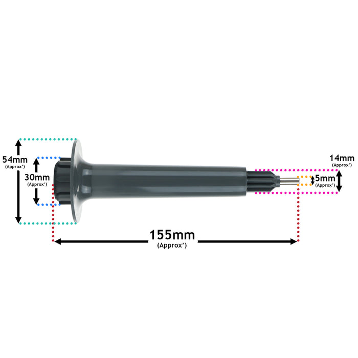 Drive Shaft Coupling For Kenwood MultiPro Food Processor AS00000711 Transmission Joint