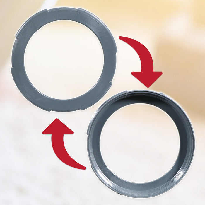 Kenwood KMIX Bowl Ring Nut KMX75 KMX750 KMX754 KMX760 KMX761 KMX770 4 Lug (AS00002704)