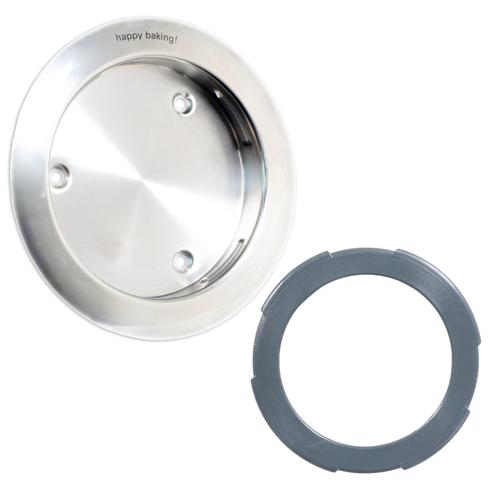 Kenwood KMIX Bowl Socket + Ring Nut Set KMX75 KMX750 KMX754 KMX760 KMX761 KMX770 4 Lug (AS00003115)