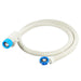 Safety Inlet Hose Washing Machine Dishwasher Water Fill Leak Protection Stop Valve Pipe (1.5m Length, 3/4" Connections)