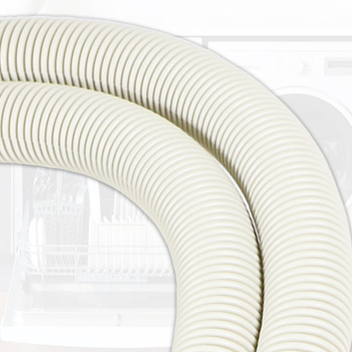 Safety Inlet Hose Washing Machine Dishwasher Water Fill Leak Protection Stop Valve Pipe (1.5m Length, 3/4" Connections)