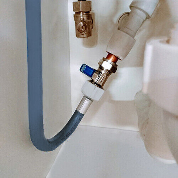 Universal 6m Cold Water Fill Hose for Dishwasher and Washing Machine (6 metres, Extra Long)