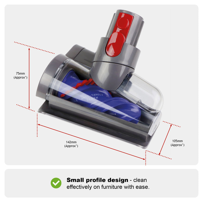 Anti Tangle Hair Screw Tool Brush Head for Dyson Animal V7 V8 V10 V11 V15 SV10 SV11 SV12 SV14 SV15 SV22