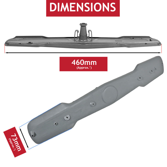 Beko Atlantis Lower Spray Wash Arm Jet Dishwasher DDN DFN DIN DSN 1764790100