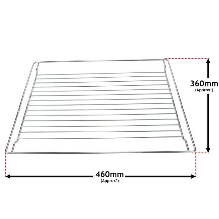 Wire Shelf Rack for Hotpoint Oven Cooker Full Width 460mm x 360mm