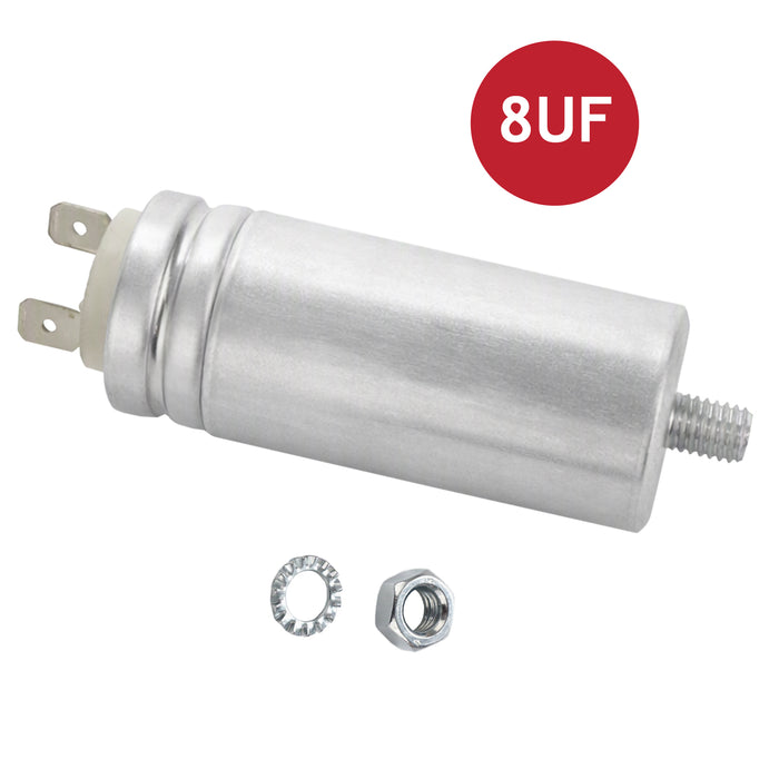 Logik Capacitor Tumble Dryer 8UF Metal Case LHP9W25 LIHP7W24 2807963100
