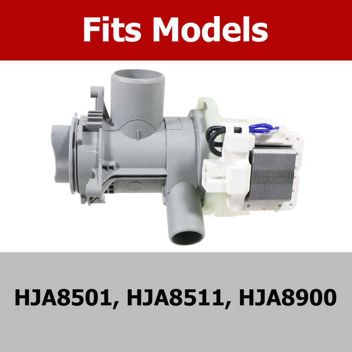 Washing Machine Drain Pump 25W Filter for Lamona HJA8501 HJA8511 HJA8900