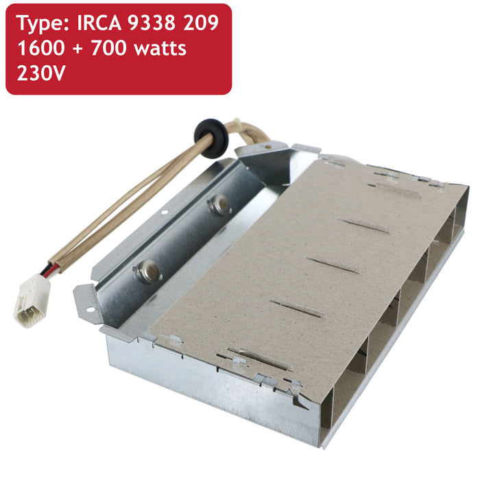 Beko Heater Element Tumble Dryer 1600w + 700w DTGC8000W DTBC10001W DCX83120W