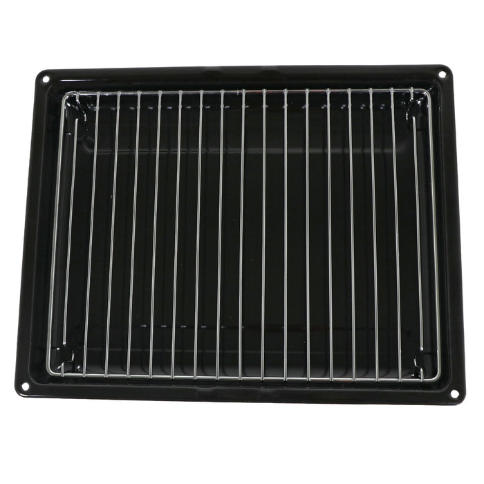 Grill Pan for Hotpoint for Indesit Drip Tray Baking Roasting Small 355 x 280 mm + Insert