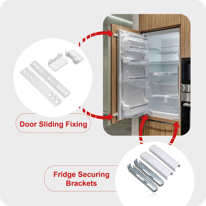 Built In Refrigerator Custom Panels At Ryan Hannum Blog