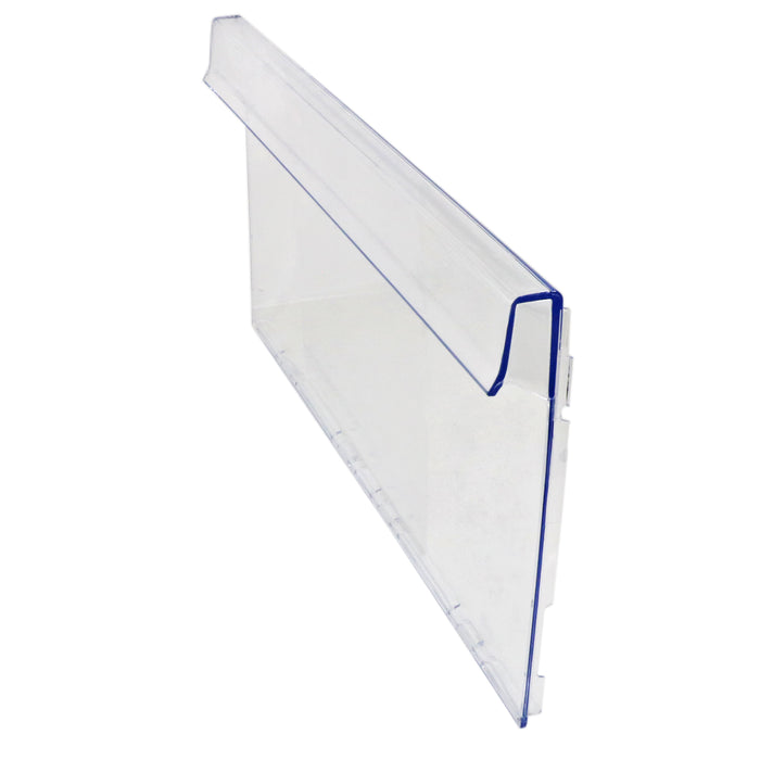Beko Freezer Drawer Front Basket Handle Cover Lower 4638280600 C00915904 405 x 210 mm