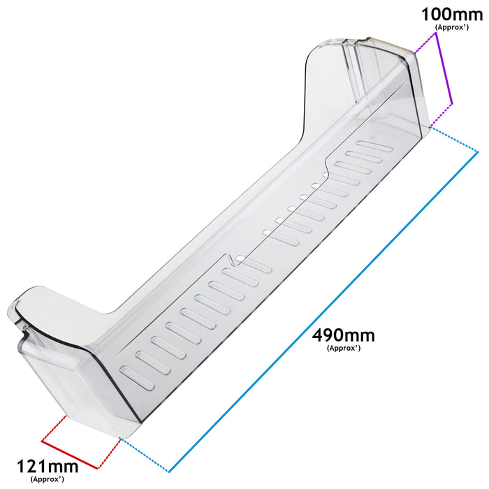 Lower Fridge Bottle Shelf Rack For Beko AK296P ANK326 4858140300