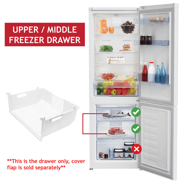 Grundig Upper Middle Freezer Drawer Box Container GFN GKM GKN 5704370200 Leisure