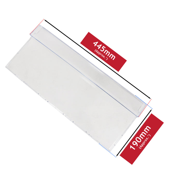 Beko Freezer Drawer Front Basket Handle Cover 5906361800 5906361872 445 x 190 mm