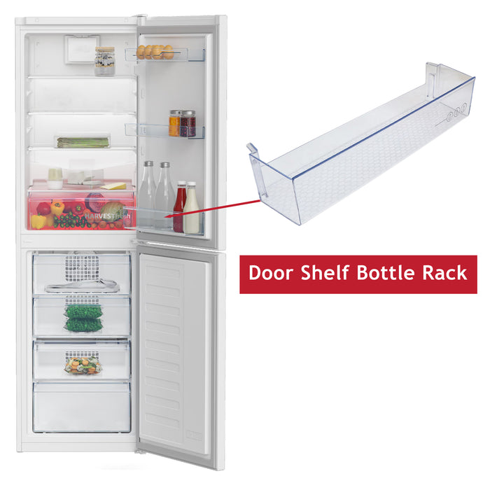 Beko Fridge Door Lower Bottle Shelf Bottom Rack 430 x 115 x 90 mm 5928630700