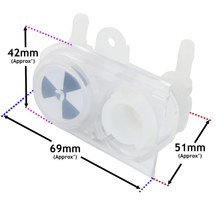 Tank Flow Indicator Meter Nozzle For Bissell Big Green Clean 48F3N 64P8C 48F3E Carpet Cleaners