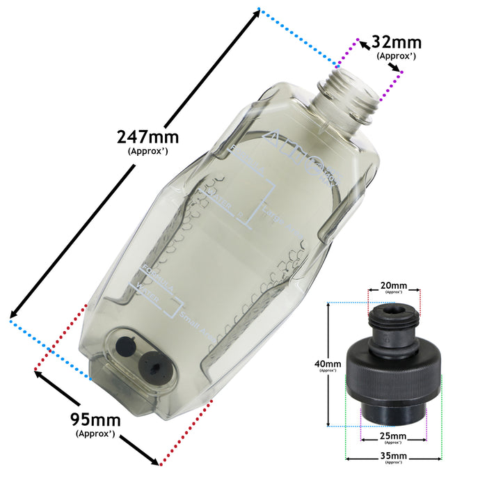 Clean Water Tank & Valve Cap For Bissell CrossWave 1713 1713N  Floor Cleaners