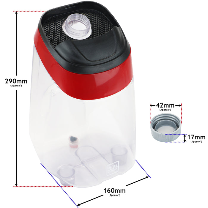 Clean Water Tank With Cap For Bissell ProHeat 2X Revolution Carpet Cleaners 3.7l