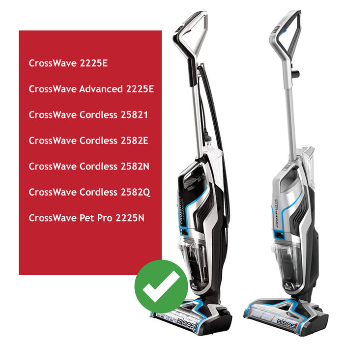 Bissell CrossWave Foot Nozzle Window Cover Blue 2225E 25821 2582N 2225N 1615413 Advanced Cordless Pet Pro