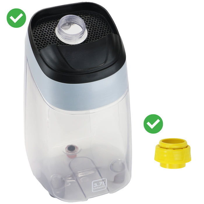 Clean Water Tank With Cap For Bissell ProHeat 2X Revolution Pet Pro 20662 Cleanshot 20666 Carpet Cleaners 3.7l