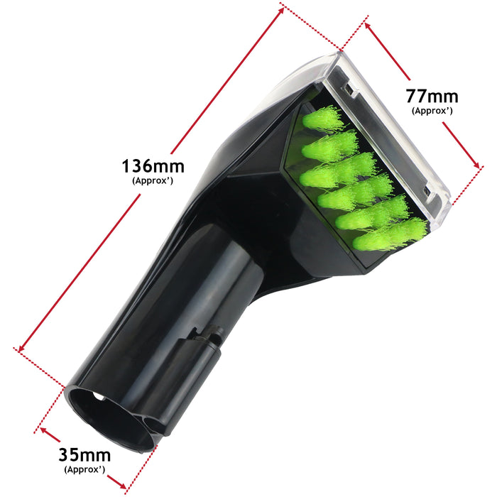 3 Inch Tough Stain Tool For Bissell Fits SpotClean Max Pet StainLift Turbo Carpet Cleaners 1623031
