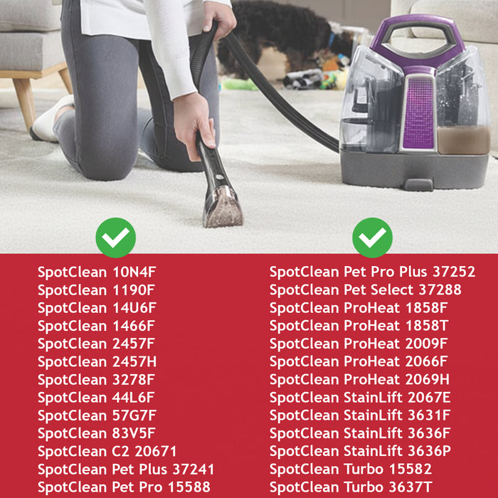 3 Inch Tough Stain Tool For Bissell Fits SpotClean Max Pet StainLift Turbo Carpet Cleaners 1623031