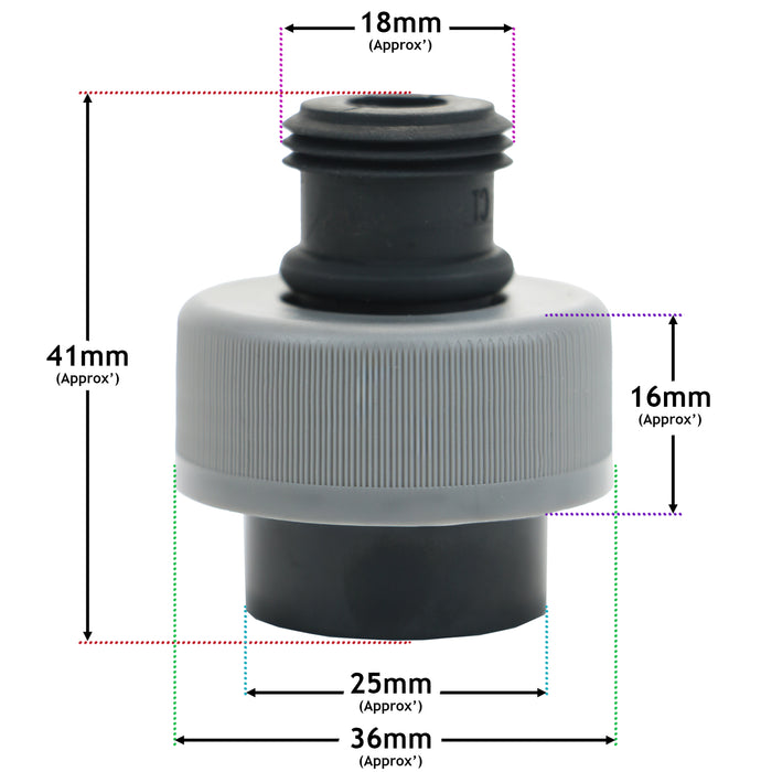 Clean Water Tank Valve Cap For Bissell CrossWave EdgeFind C2 HF2 Floor Cleaners