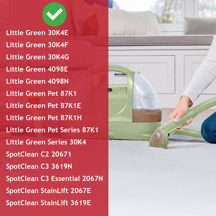 Clean Water Tank Cap & Insert Nozzle For Bissell SpotClean Little Green Carpet Cleaners 2035014