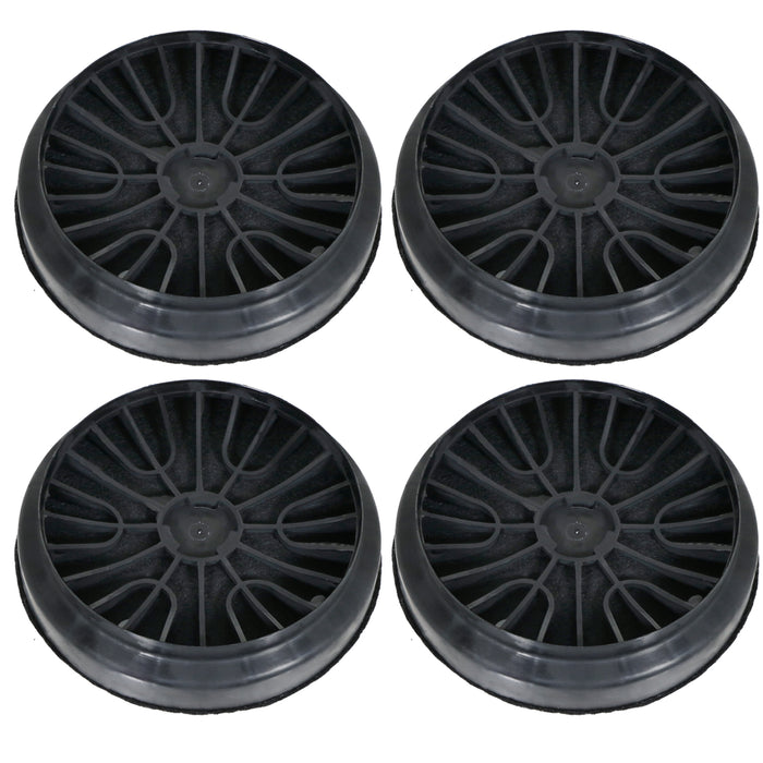 Carbon Filters for Bosch DWP66BC DWW06 DWW09 Cooker Hood 00796390 DHZ5276 x 4