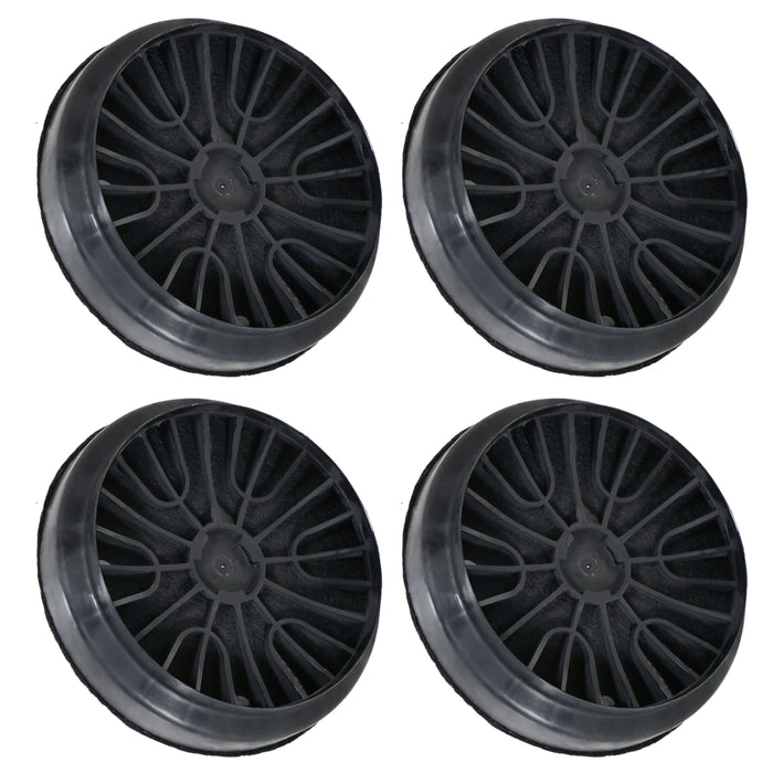 Carbon Filters for Bosch DWP66BC DWW06 DWW09 Cooker Hood 00796390 DHZ5276 x 4