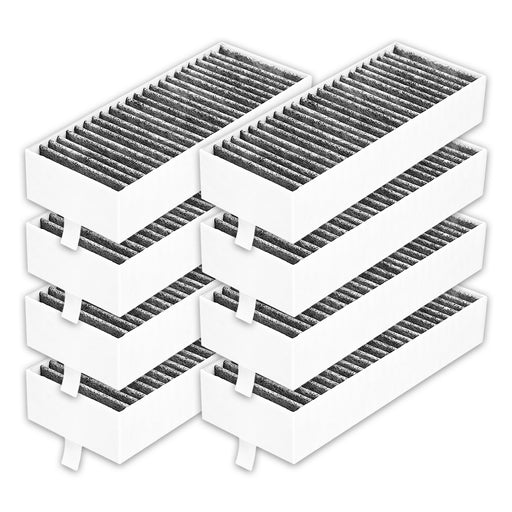 Activated Carbon Filter for Bosch HEZ PIE PVQ PXX Cooker Hood (Pack of 8 Filters)