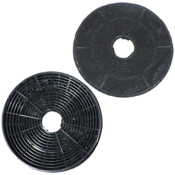 Carbon Charcoal Vent Filter for Silverline Cooker Extractor Hood (Pack of 2 Filters)