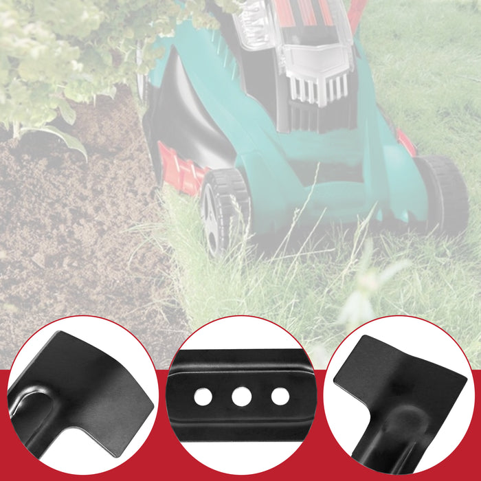 Metal Blade for Bosch Rotak 36 36Li 37 37Li 370 370Li Lawnmower 37cm 370mm + Sharpener Attachment