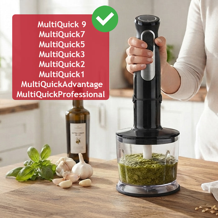 Knife Insert Chopper Blade For Braun MultiQuick MQ9037X Hand Blender Food Processor