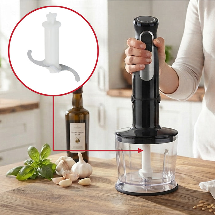 Knife Insert Chopper Blade For Braun MultiQuick MQ9037X Hand Blender Food Processor