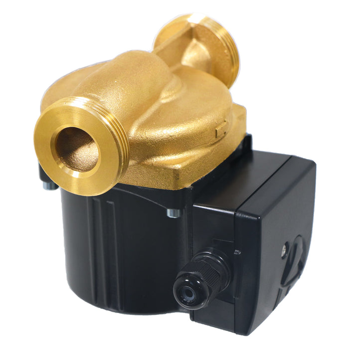 Hot Water Circulator Pump Universal Bronze Circulation System (45W, 230V, 50Hz, 130mm)