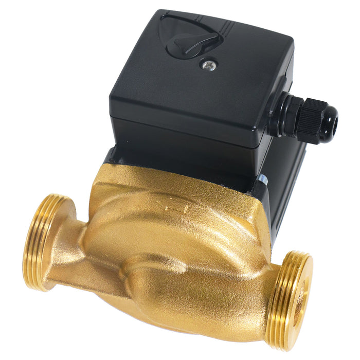 Hot Water Circulator Pump Universal Bronze Circulation System (45W, 230V, 50Hz, 130mm)
