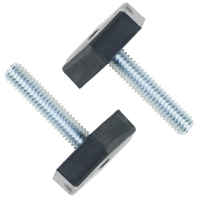 Adjustable Screw in Foot Leg For Bosch Fits Neff Fits Siemens Fridge Freezer M6 6mm (Pack of 2)