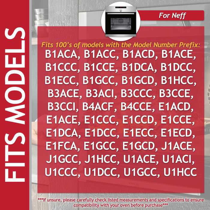 Dual Heating Element for Bosch Neff Siemens Top Grill Oven Cooker (2700W, 220V / 240V)