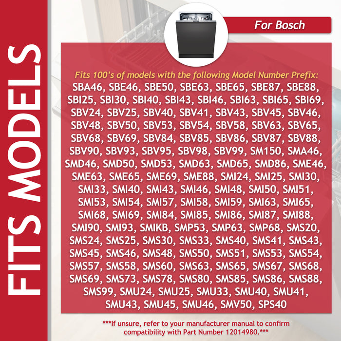 Bosch Neff Siemens Dishwasher Heat Pump Motor Flow Main Circulation Assembly Kit (12014980)