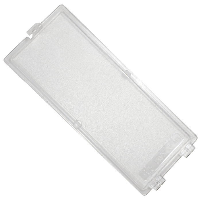 Cooker Hood Light Diffuser Cover Panel for Bosch 130mm x 55mm 12025015