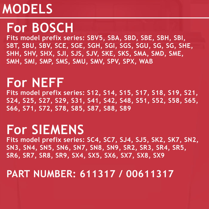 Bosch Dishwasher Flow Meter Contact Reed Switch Sensor Neff Siemens 611317 00611317