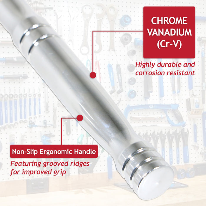 1/4" Socket Ratchet Square Drive 100 Teeth Quick Release Reversible Chrome Vanadium Steel Tool