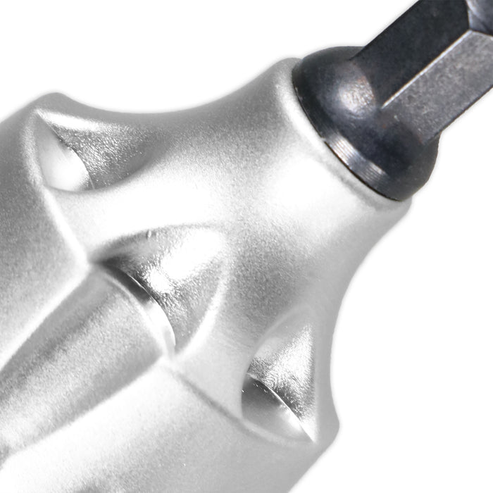 External Chamfer Deburring Tool 3-19mm 1/4" Hex Shank 50° Angle Tungsten Carbide Drill Bit Attachment