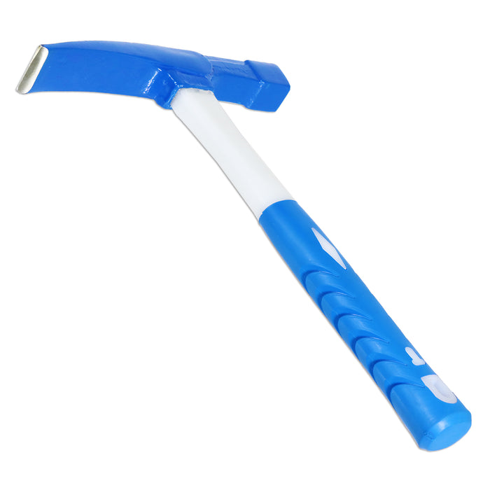 Brick Hammer Chisel 24oz Heavy Duty Fibreglass Handle Non Slip Grip Masonry Tool