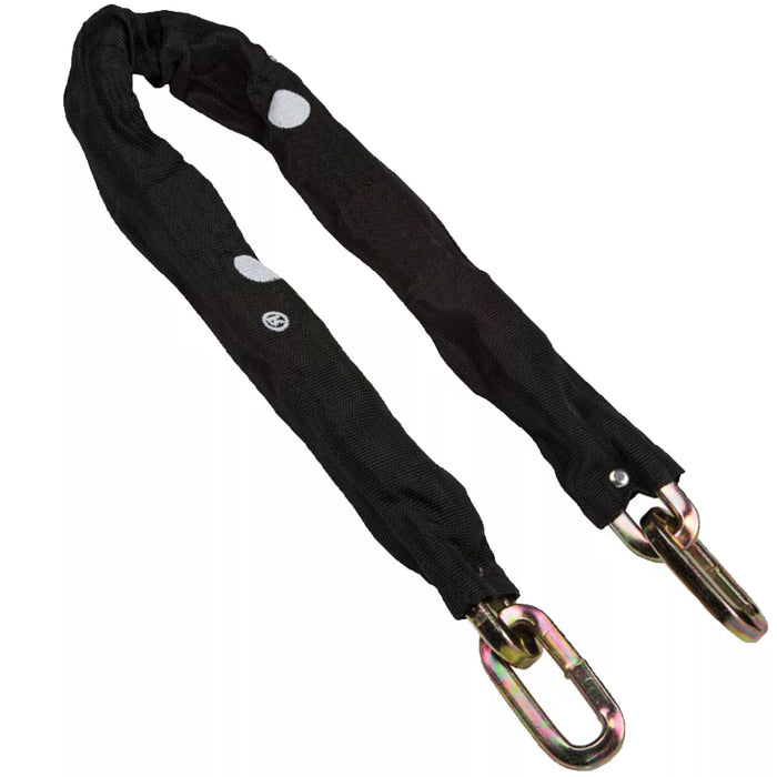 8mm 3ft Hardened Steel Square Security Chain Lock for Car Park Garage Lockup