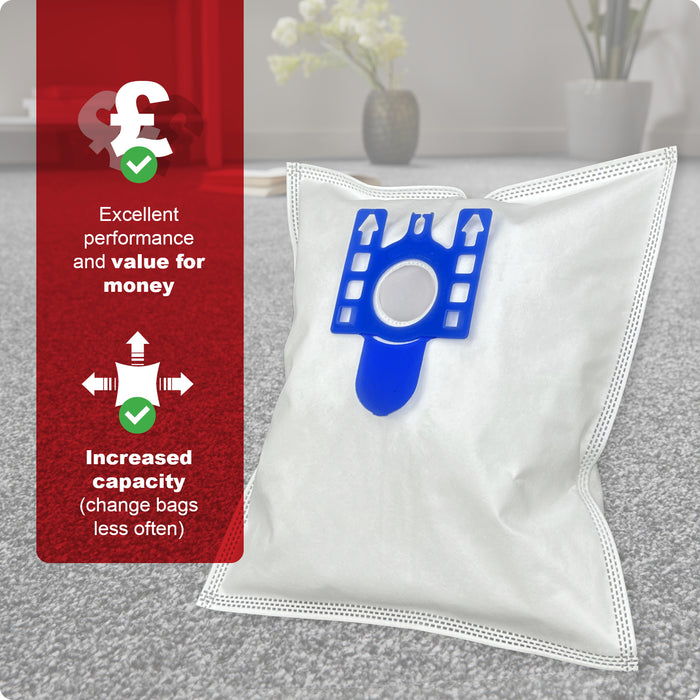 8 Bags for MIELE GN FILTERS S2111 S5211 S5261 C2 C3 CX1 Blizzard S8320 Cat & Dog Vacuum Cleaner