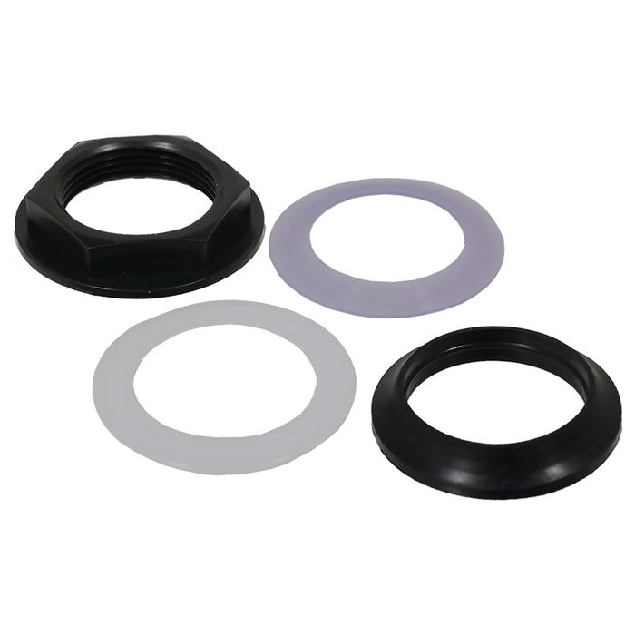 Clicker Basin Waste Bathroom / Kitchen Sink Plug 1 1/4" Round Silver (Unslotted)