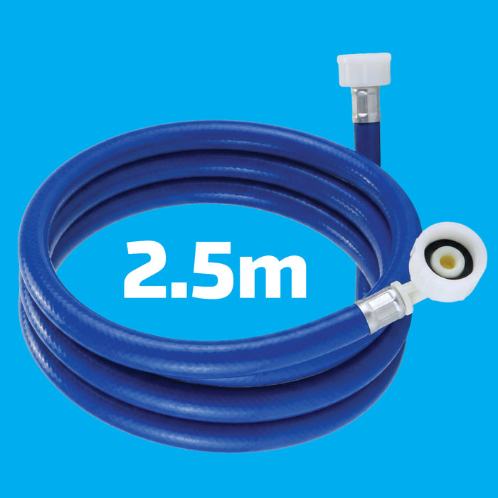 Universal Cold Water Fill Inlet Pipe Hose Washing Machine (Long 2.5m)